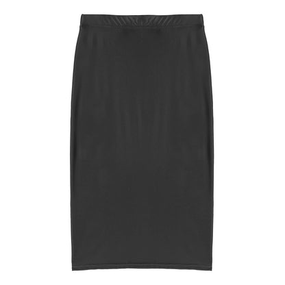Women Glossy Sexy Mini Skirt High Waist Pencil Bodycon Skirt Stretchy Solid Color Skirt for Club Pole Dancing Party Show Coatume